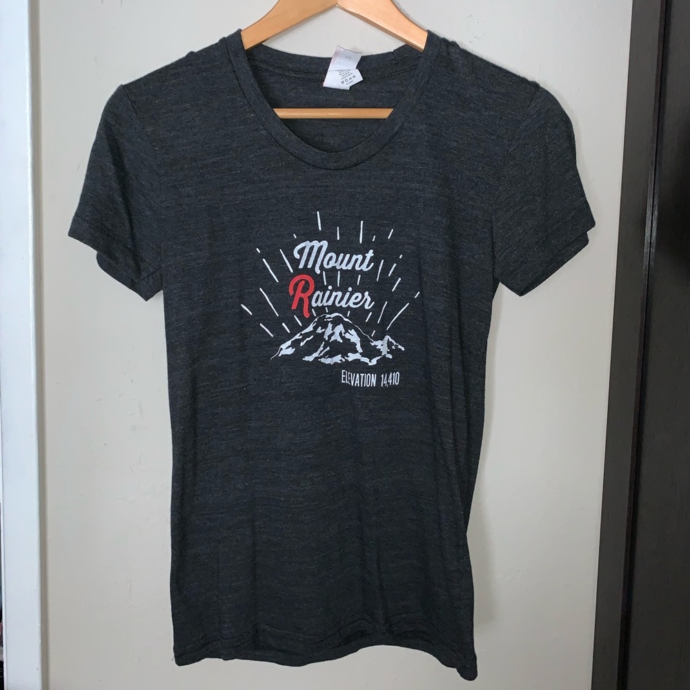 Grey Mt. Rainer T-shirt